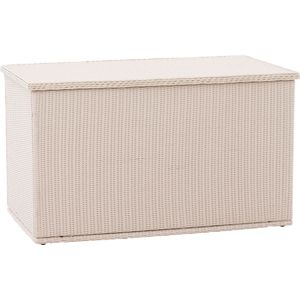 Rotan Opbergbox XL - 148 x 85 x 84 cm Berken - Tuinkussenbox - Waterdicht - Met deksel - Voor binnen & buiten - Tuinbox