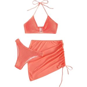 3-delige bikini set | Sexy bikini | Inclusief strand rok | Badpak | Vrouwen