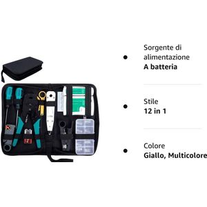 Elysium Netwerk Tester Set - UTP Tester - Kabel Tester