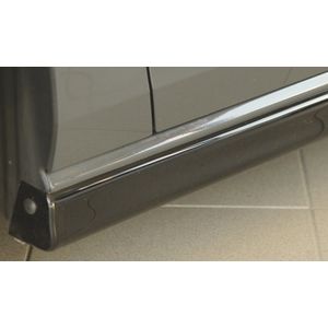 RIEGER - VW GOLF 7 & 7.5 / SEAT LEON FR + CUPRA - SIDE SKIRTS ZIJSKIRTS PERFORMANCE - GLOSS BLACK