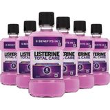 6x Listerine Total Care mondwater (250 ml)