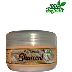 Ghassoul Clay - Gezicht, Haar en Lichaamsmasker 125 gram - Pure Naturals