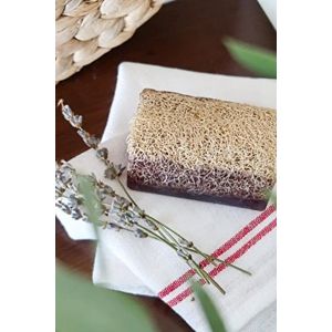 NATUURLIJKE LUFFA ZEEP/LAVENDEL EXTRACT (2 STUKS)