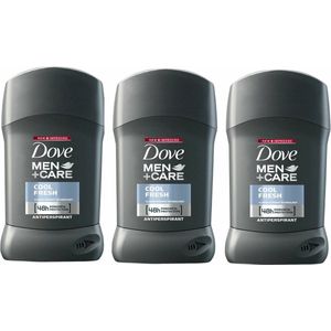 Dove Men Care Cool Fresh Deodorant Man - Deo Stick Mannen - Koele en Aantrekkelijke Geur - 3 x 50 ml