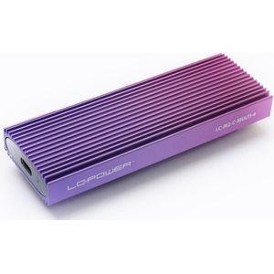 LC Power Externe USB-C SSD Behuizing - M.2 NVME/SATA