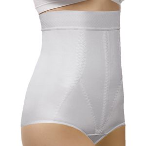 Shapewear - Elastische medische postnatale slip - hoge taille en met een siliconen band - Figuurcorrigerend ondergoed - BEIGE / XS MADE IN EU