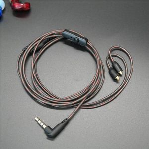 MMCX Audio AUX Kabel op 3,5 mm Jack Plug Voor Oordopjes - In Ear Koptelefoon