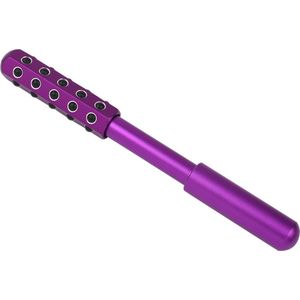 Gezichtsmassage apparaat 30 Germanium Facial Roller | Gezichtsmassagetool voor anti-aging, opbeurend, verstevigend | Radiance Roller | Schoonheidstool（Paars）