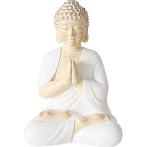 Boeddha - decoratie set - woonaccessoires - Woning decoratie - Woninginrichting - Dhyana Mudra - Woondecoratie - Boeddha Beelden - Mudra - Abhaya Mudra