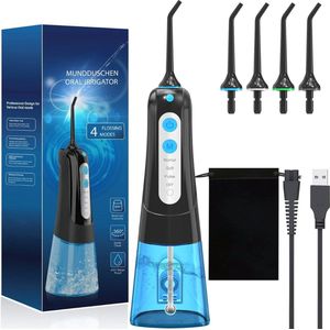 Equivera Waterflosser - Monddouche - Draadloos - Mondverzorging