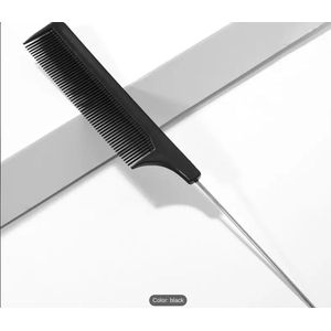 Antistatisch Haar kam - puntkam - kapperskam - styling tool - Zwart