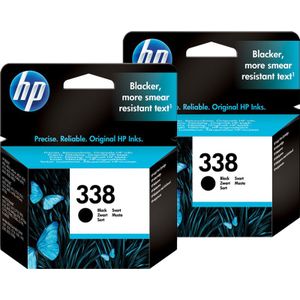 HP 338 Cartridges Zwart Duo Pack
