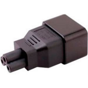 C5 - C20 voeding adapter / zwart