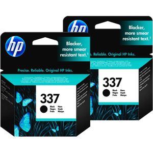 HP 337 Cartridges Zwart Duo Pack