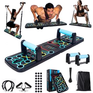 Push Up Bord - Push Up Bars - Push Up Grips - Opdruk Bord - Thuis Sporten