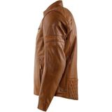Rusty Stitches Jari V2 - Lederen Motorfiets Jas