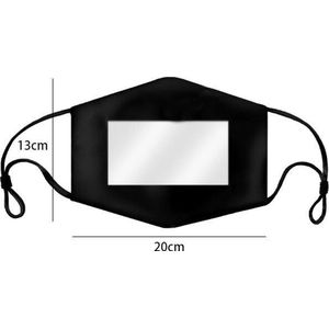 Doorzichtig mondkapje voor in het OV | Communicatie | mondmasker | herbruikbaar | transparant | gastvrij