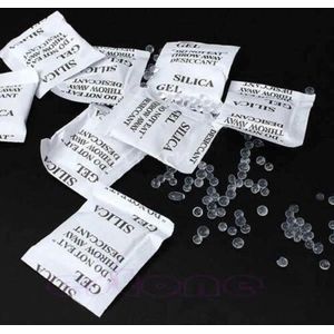 Silica Gel Zakjes - 100 Stuks - Hygroscopisch Droogmiddel