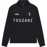 Touzani - Platinum Trainingstrui - Zwart Wit - Hoogwaardig Materiaal - 1/4-Zip Design