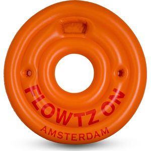 Flowtz On - Zwemband - Opblaasbaar - Oranje - 180 cm - Groot - Zomer - Strand - Zwembad