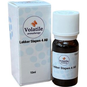 Etherische olie Lekker slapen 4 all - 10ml - Etherische olie slaap problemen - Slaapproblemen volwassenen - Slaapproblemen kinderen - Doorslapen