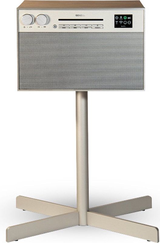 DeCon M - CD-Speler - Walnoot - Bluetooth - Internet/FM/DAB