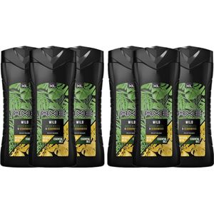 AXE XL Bodywash Wild Mojito & Cedarwood - 6 x 400 ml