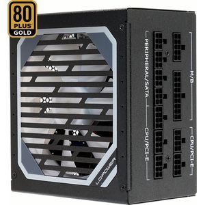 850W Super Silent Modular 80 PLUS Gold Power Supply -LC6850M Version 2.31 Computer Voeding - 6x PCI-Express