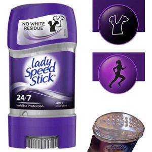 Lady Speed Stick Invisible Protection Deodorant Gel Stick - Deodorant Vrouw - 65g
