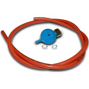 Regelaarset 30mbar inclusief slang 1m