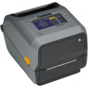 Zebra ZD621d, 8 dots/mm (203 dpi), linerless, RTC, USB, USB Host, RS232, BT, Ethernet, WLAN, grijs