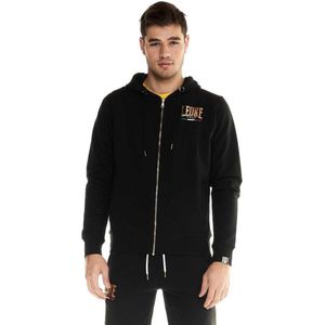 Leone 1947 Apparel - Gold - Sweatshirt - Zwart - Heren Full-Zip