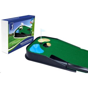 Putting Mat Golf - Putting Mat - 180cm - Inclusief retourbaan - Putting Green - Golf - Training