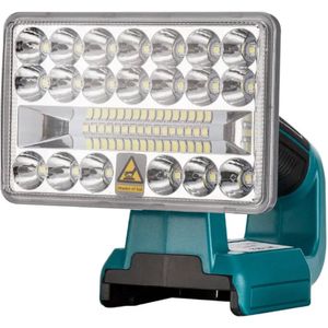 Led - Bouwlamp - Draadloos - Ultrahelder LED - 120° Verstelbaar - Voor Professionele Klussen