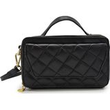 MOSZ Dames Tassen / Crossbodytas / Handtas - Leer - Naomi - Black