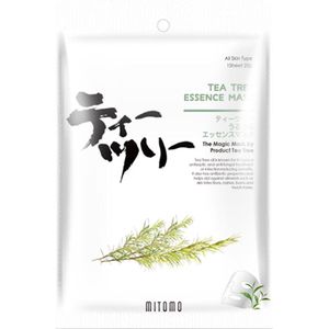 Mitomo Tea Tree Oil Tissue Masker - 1 x 25g - Gezichtsmasker - Sheet Masker - Gezichtsverzorging Dames