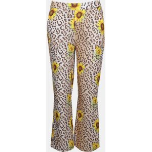 Mucho Gusto - Broek - Luipaardprint - Zonnebloemen