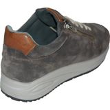 Piedro 1214609470 Wijdte H Grijs / Cognac Maat: 11 (46)