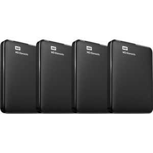 WD Elements Portable 2TB 4-Pack
