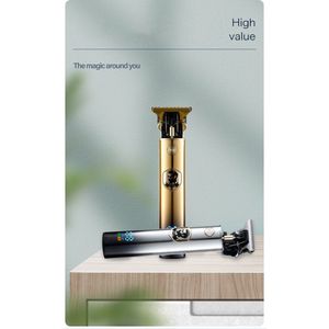 Tondeuse Mannen - 2024 Nieuwste Model -Baardtrimmer – Cadeau - Barber trimmer – Geschikt Voor Hoofdhaar/Baardhaar - Draadloos Tondeuse - Draadloze Haartrimmer - Scheerapparaat - Mannen-