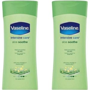 VOORDEEL 2 STUKS - Vaseline Bodylotion - Intensive Care Aloe Soothe 200 ml
