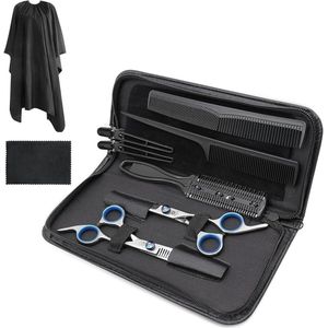 Kappersset - Haarschaar - Kappersschaar Set - Kappersmantel - Volledige Kappersset