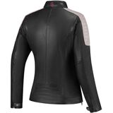 Alice - Motorjas - Zwart - 100% Buffelleer - CE-Goedgekeurd