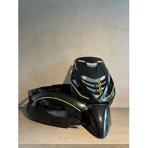 Piaggio Zip Accessoire - Scooter Stickers - Stickerpakket - Striping Pakket - Geel - Mat