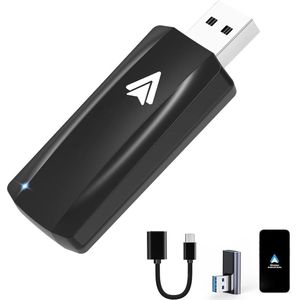 Equivera CarPlay Dongle - Draadloos Carplay - Carlinkkit - Voor Android