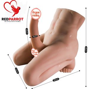 Seks pop voor vrouwen en homo's - Levensecht - 10KG - Lichaam - TPE Siliconen