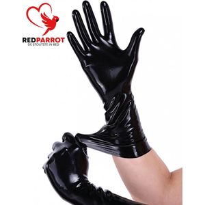 Professionele Porno Handschoenen |Latex SHORT | BDSM | Bondage | Erotische handschoenen | Gloves | Fetisj | Rollenspel | Zwart | Zeer goede kwaliteit latex