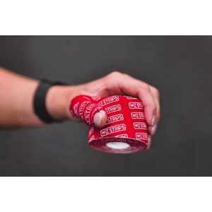 WEIGHTLIFTING TAPE® 10-PACK | WLT STRIPS | Weightlifting (Hookgrip) tape voor CrossFit, Weightlifting, powerlifting en gymnastics | Kinesiotape | Rood