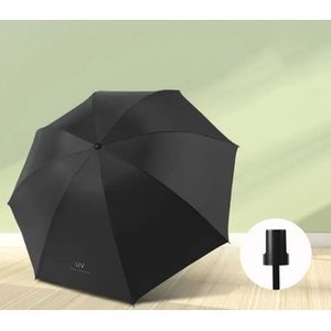 UV Paraplu - Paraplu en Parasol in één - Opvouwbaar - met UV bescherming - Mini Zonneparaplu - Hand Parasol - Kleur Zwart