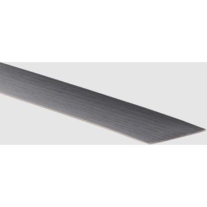 Renolijn B.V. - Traprenovatie kantenband - Laminaat - Zwarte eik - 2 st. 6 x 40cm